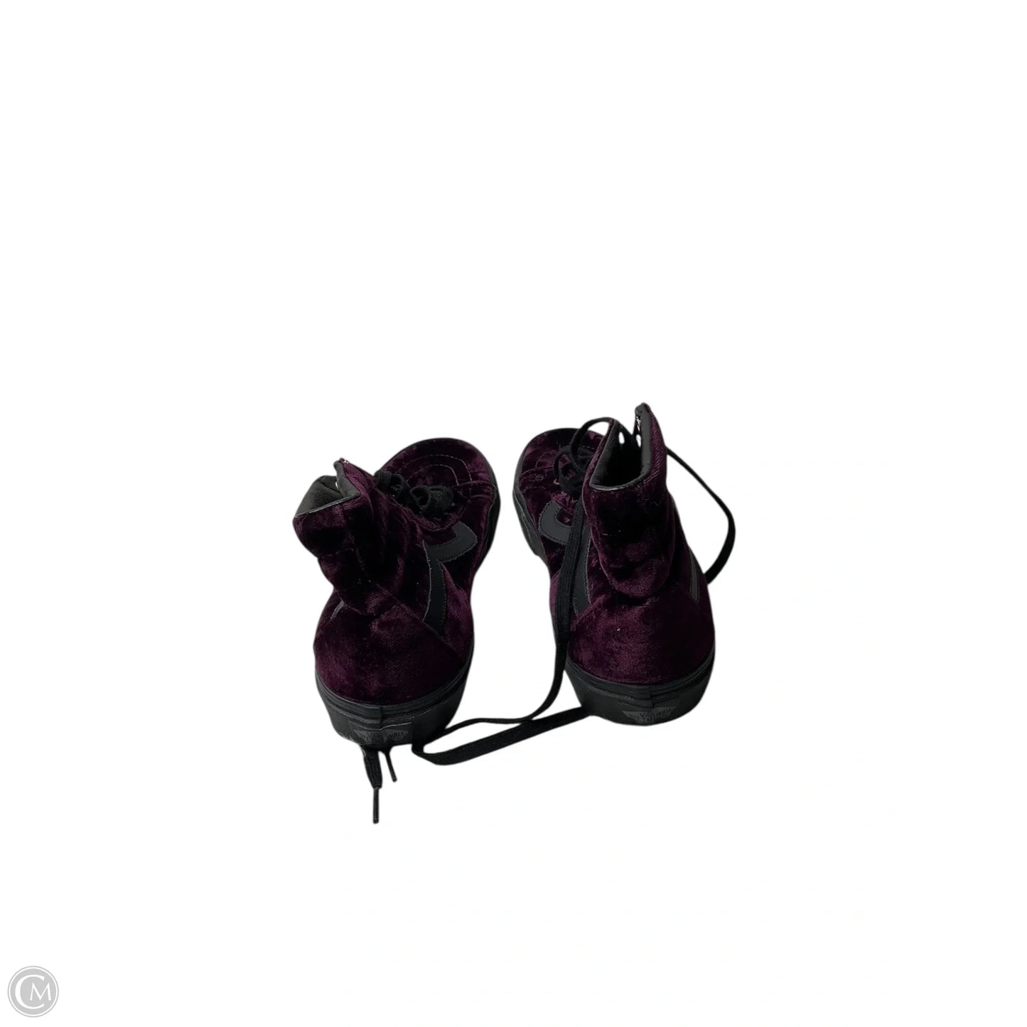 Shoes Sneakers By Vans In Purple, Size: 7.5