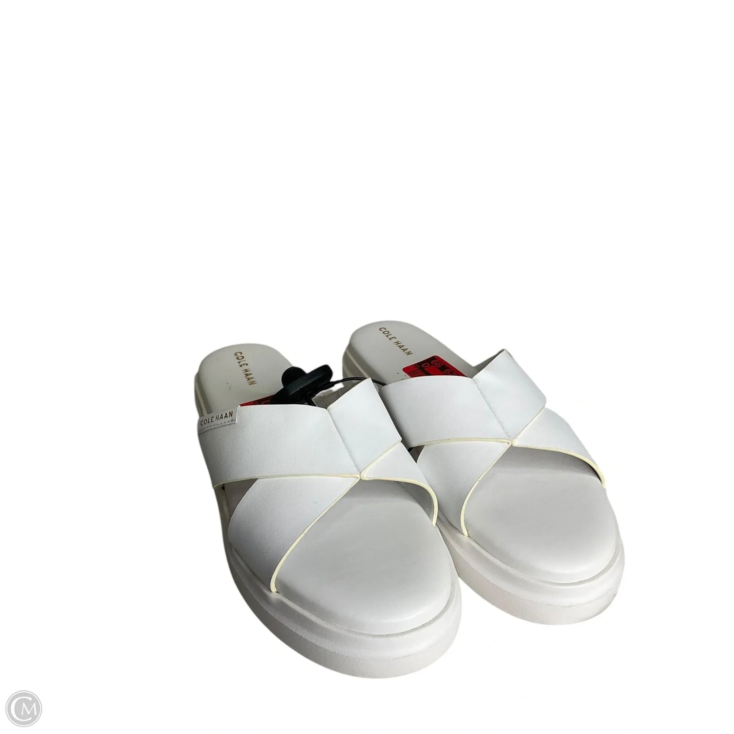 Sandals Flats By Cole-haan In White, Size: 8
