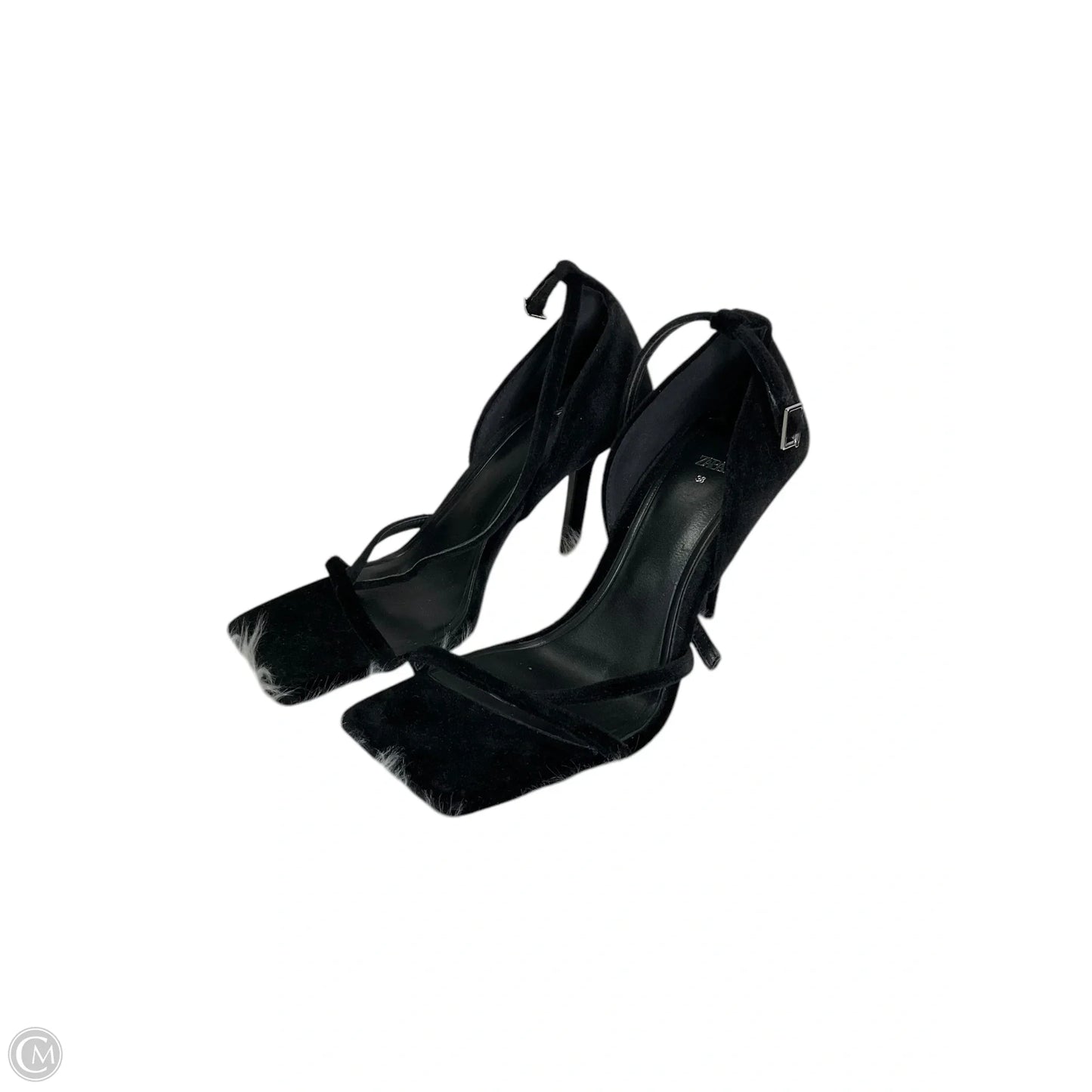 Shoes Heels Kitten By Zara In Black, Size: 7.5