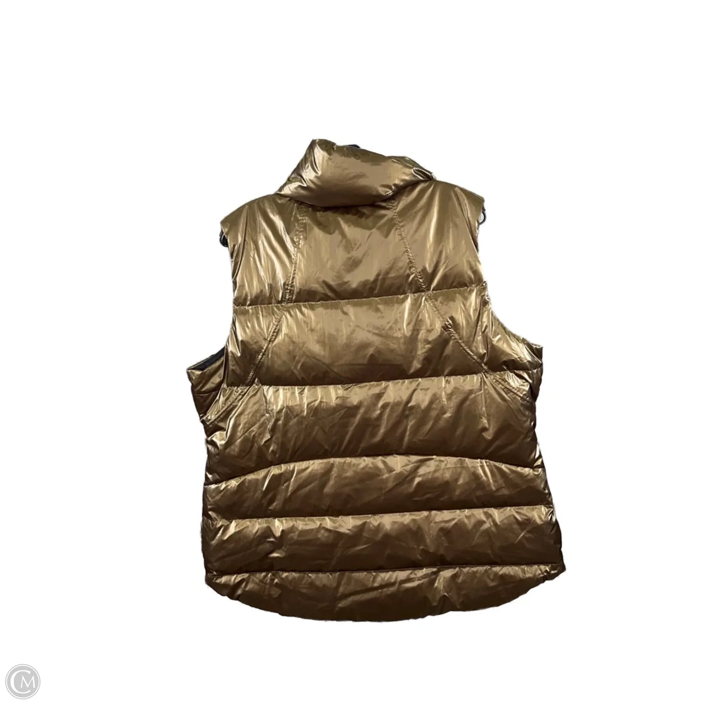 Vest Puffer & Quilted By Athleta In Gold, Size: 1x