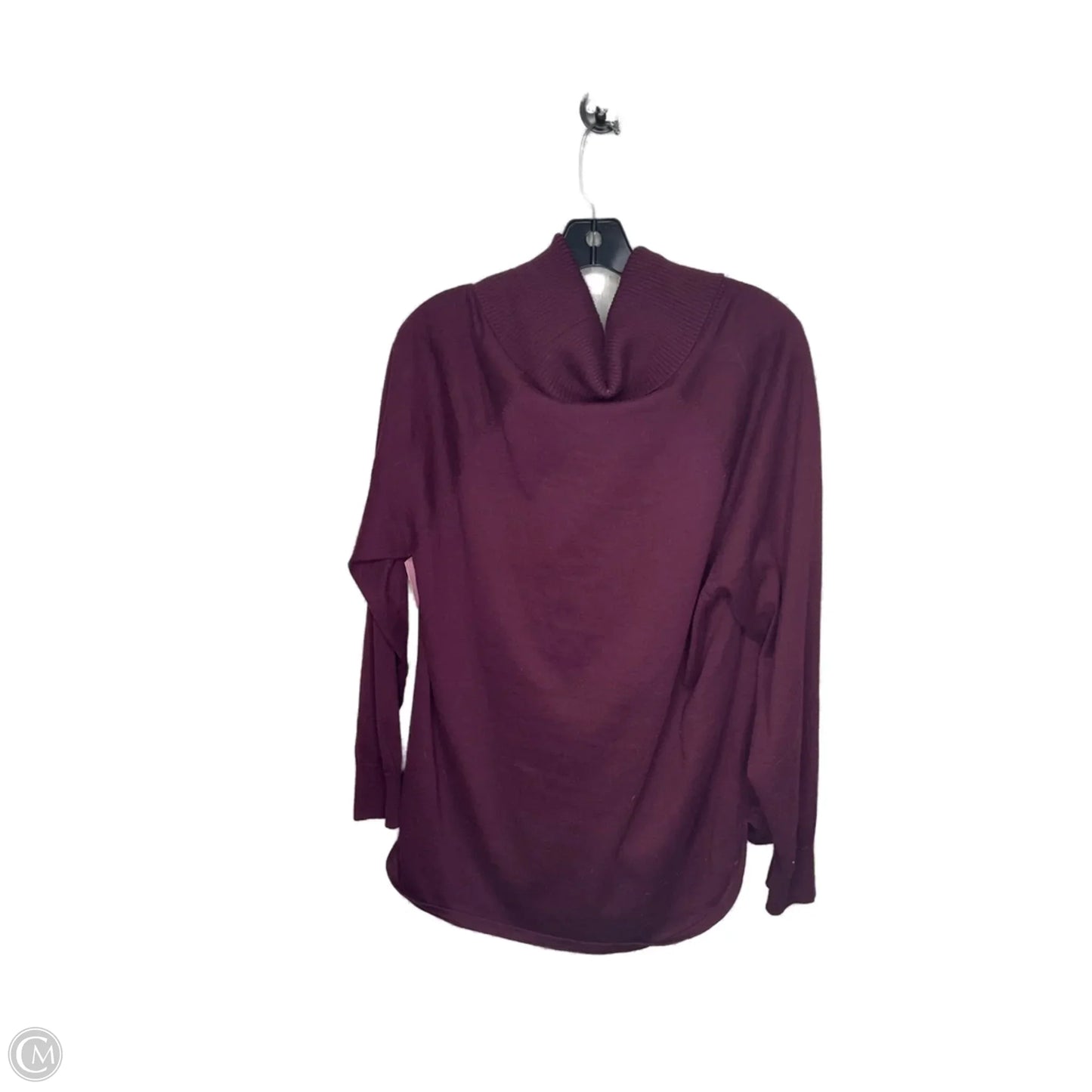 Top Long Sleeve By Michael By Michael Kors In Maroon, Size: M