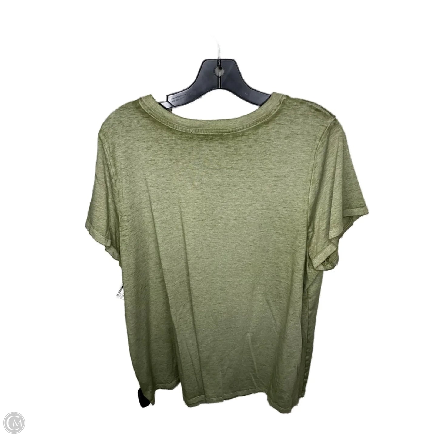 Top Short Sleeve By Lane Bryant In Green, Size: 2x
