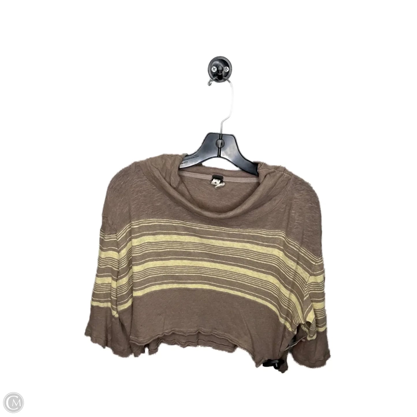 Top Short Sleeve By We The Free In Brown, Size: Xs