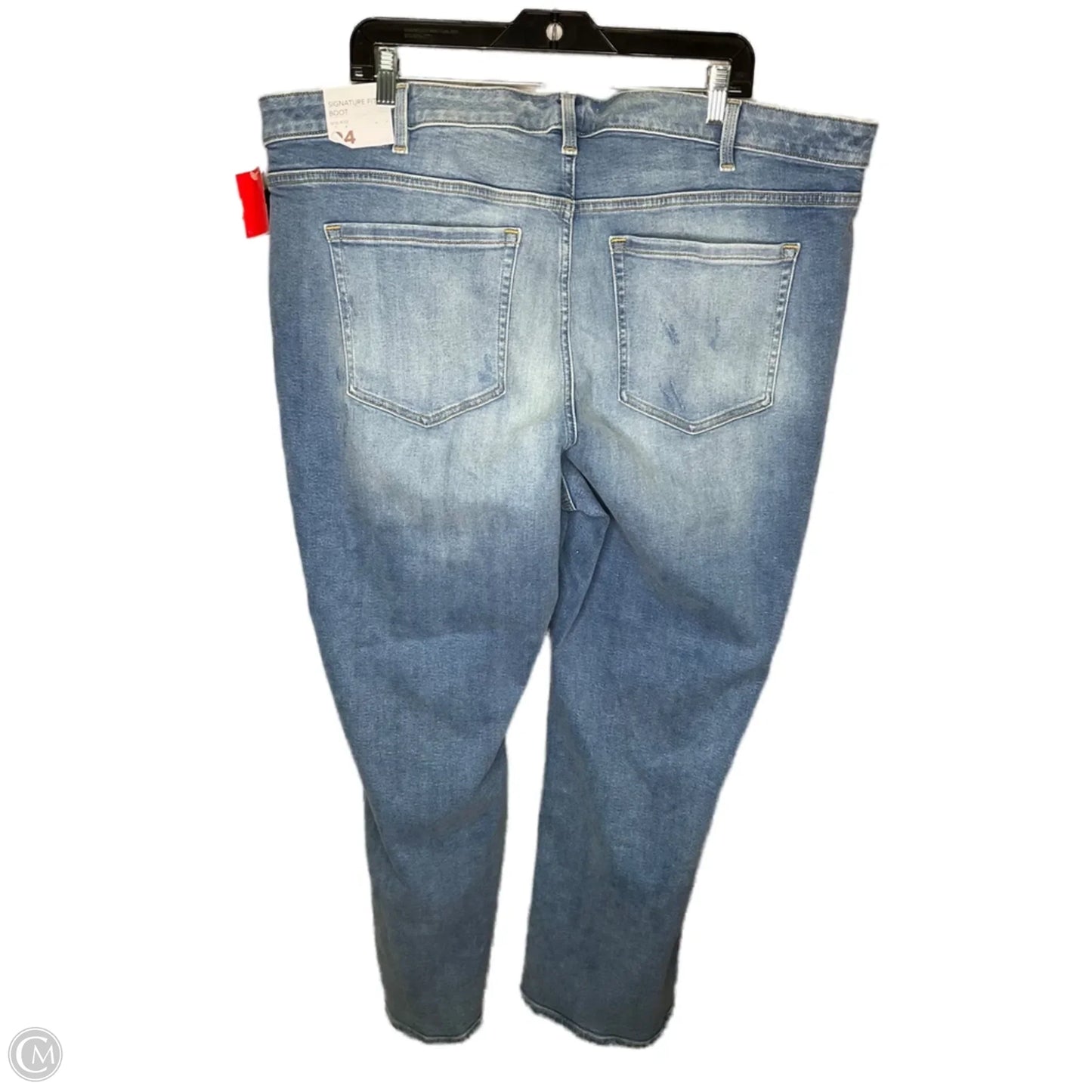 Jeans Boot Cut By Lane Bryant In Blue Denim, Size: 24