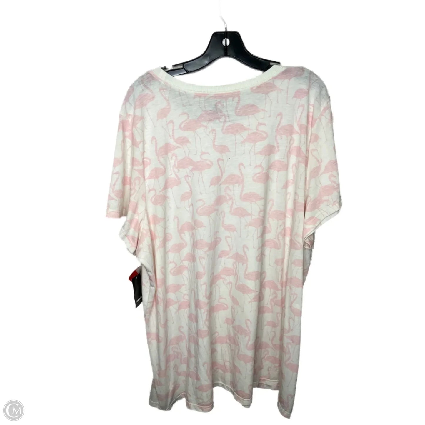 Top Short Sleeve By Torrid In Pink, Size: 4x