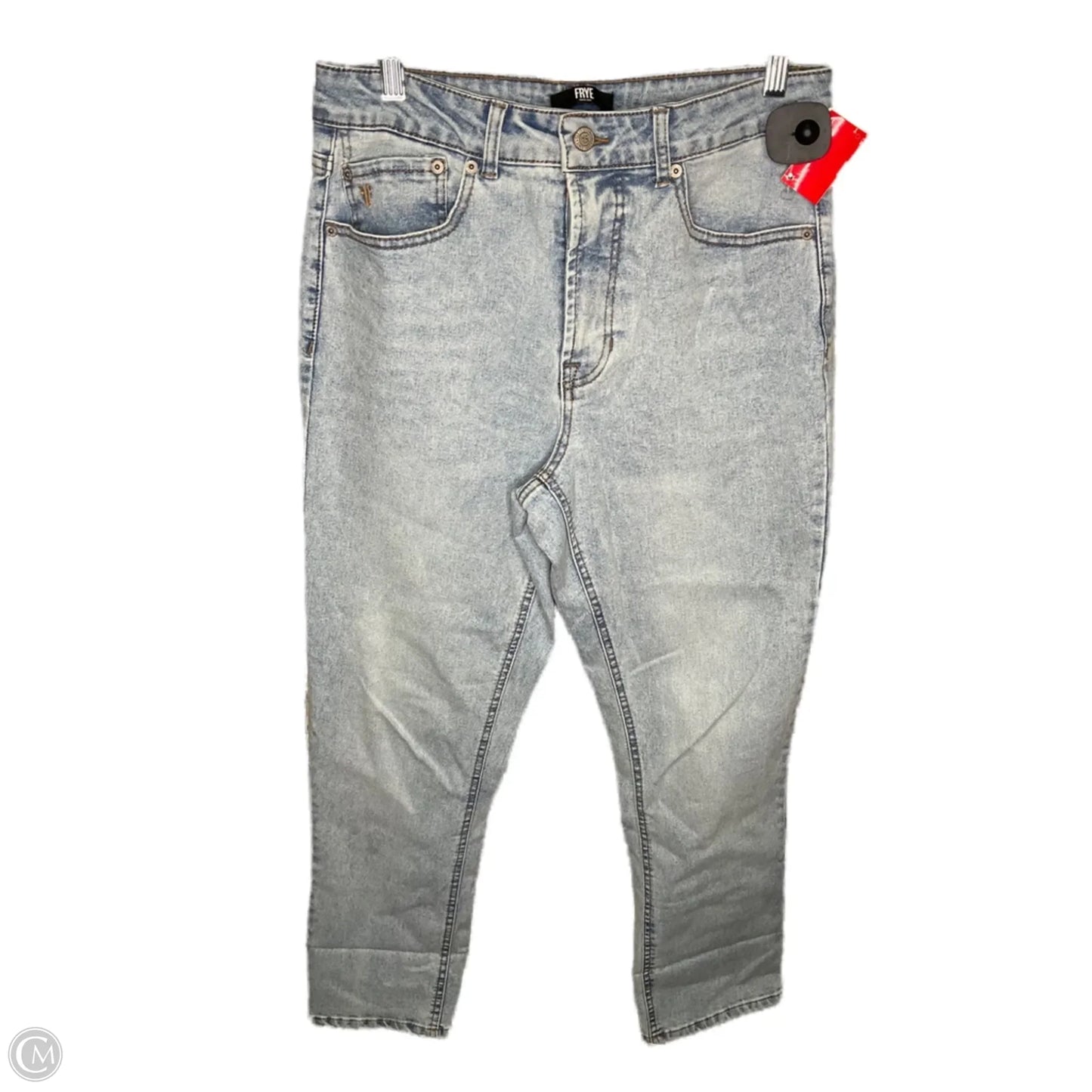 Jeans Designer By Frye In Blue Denim, Size: 6