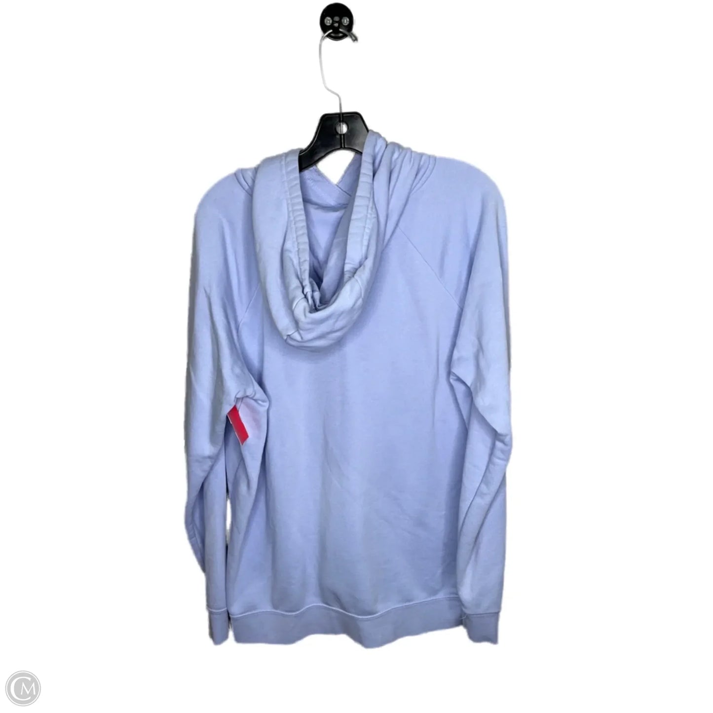 Athletic Sweatshirt Hoodie By Nike In Blue, Size: Xl