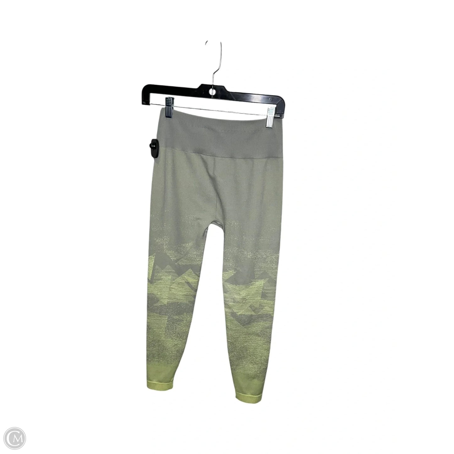 Athletic Leggings By Gym Shark In Green, Size: S