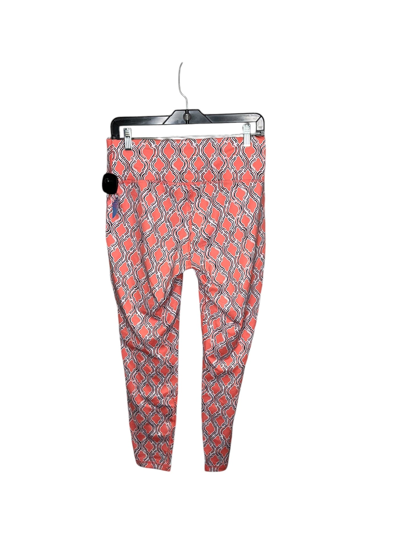 Athletic Leggings By Crown And Ivy In Coral, Size: M