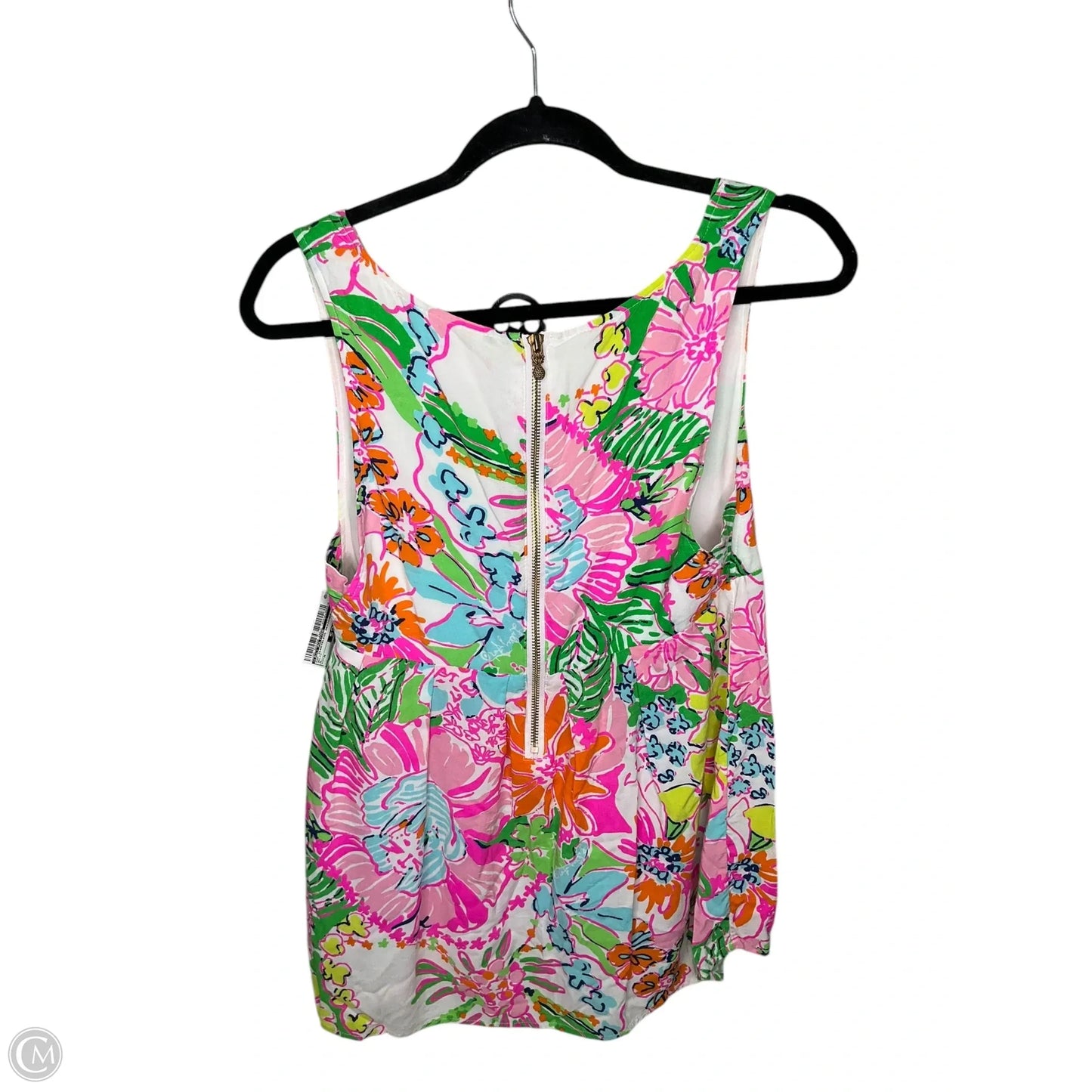 Top Sleeveless Designer By Lilly Pulitzer In Multi-colored, Size: M