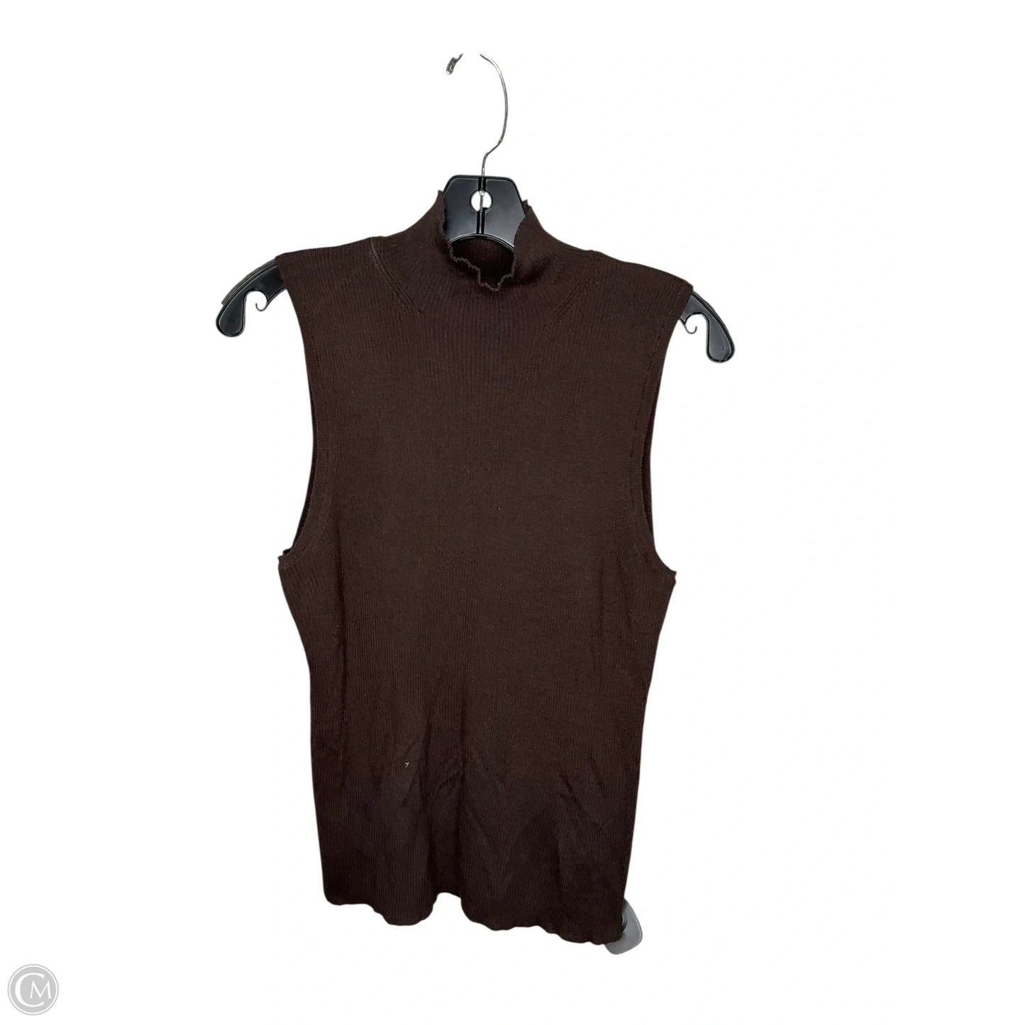 Top Sleeveless By Madewell In Brown, Size: Xl