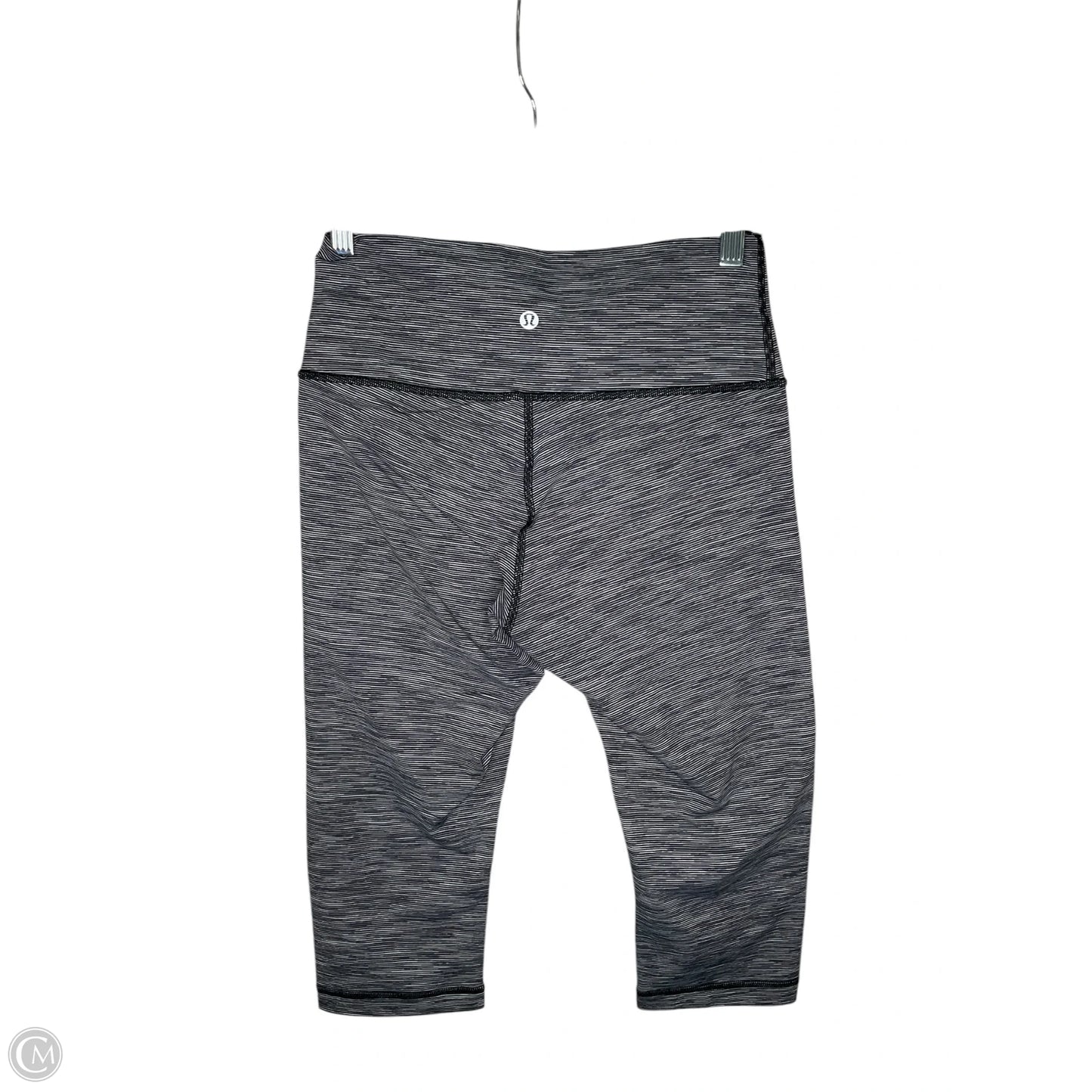 Athletic Capris By Lululemon In Grey, Size: 8