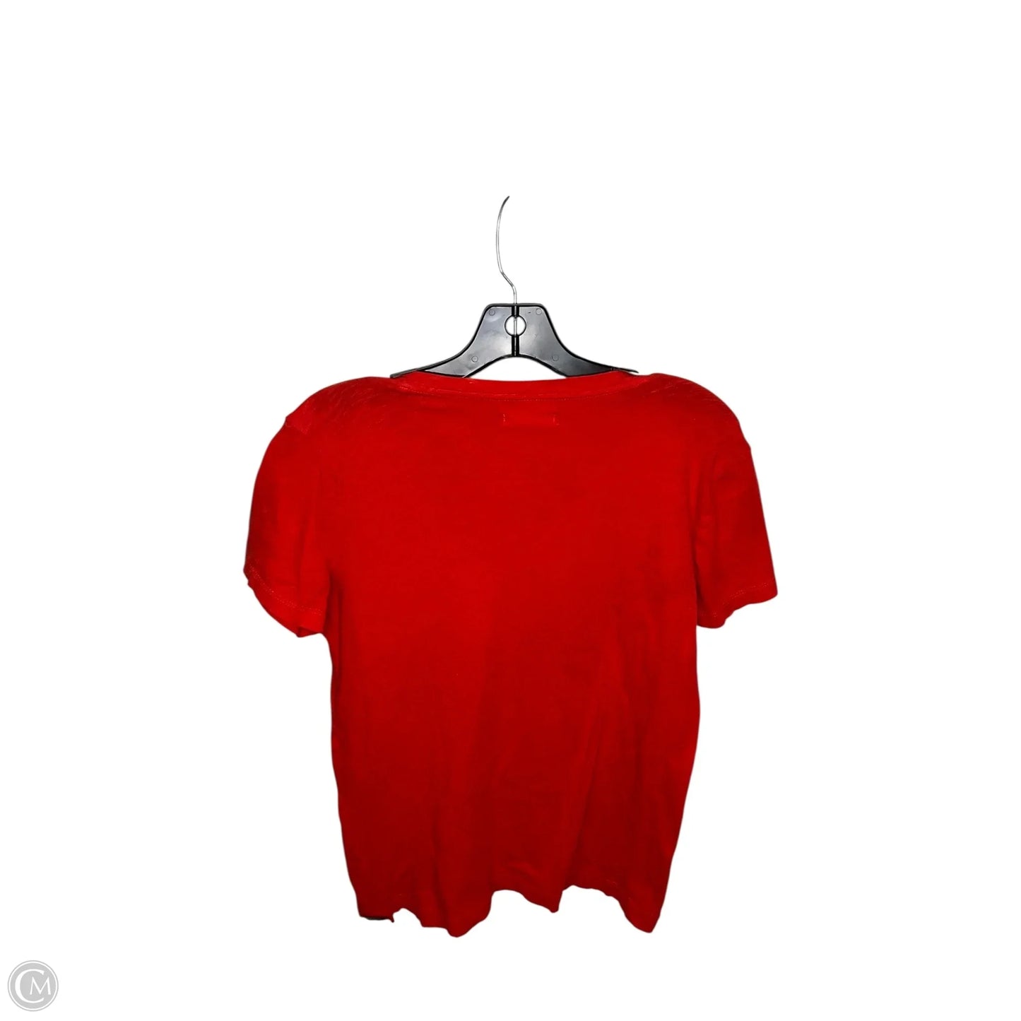 Top Short Sleeve By Madewell In Red, Size: S