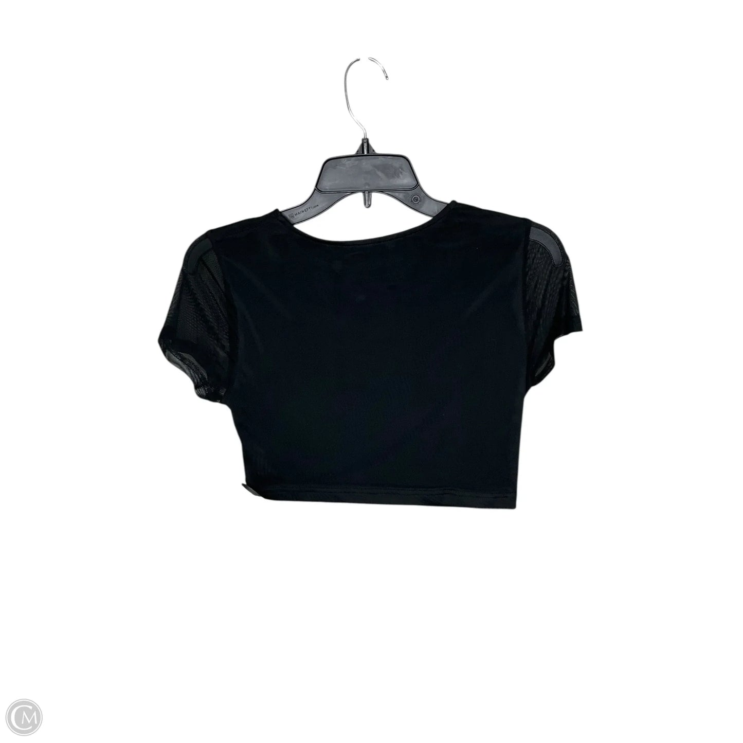 Top Short Sleeve By Clothes Mentor In Black, Size: 8