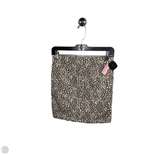 Skirt Mini & Short By Free People In Animal Print, Size: 2