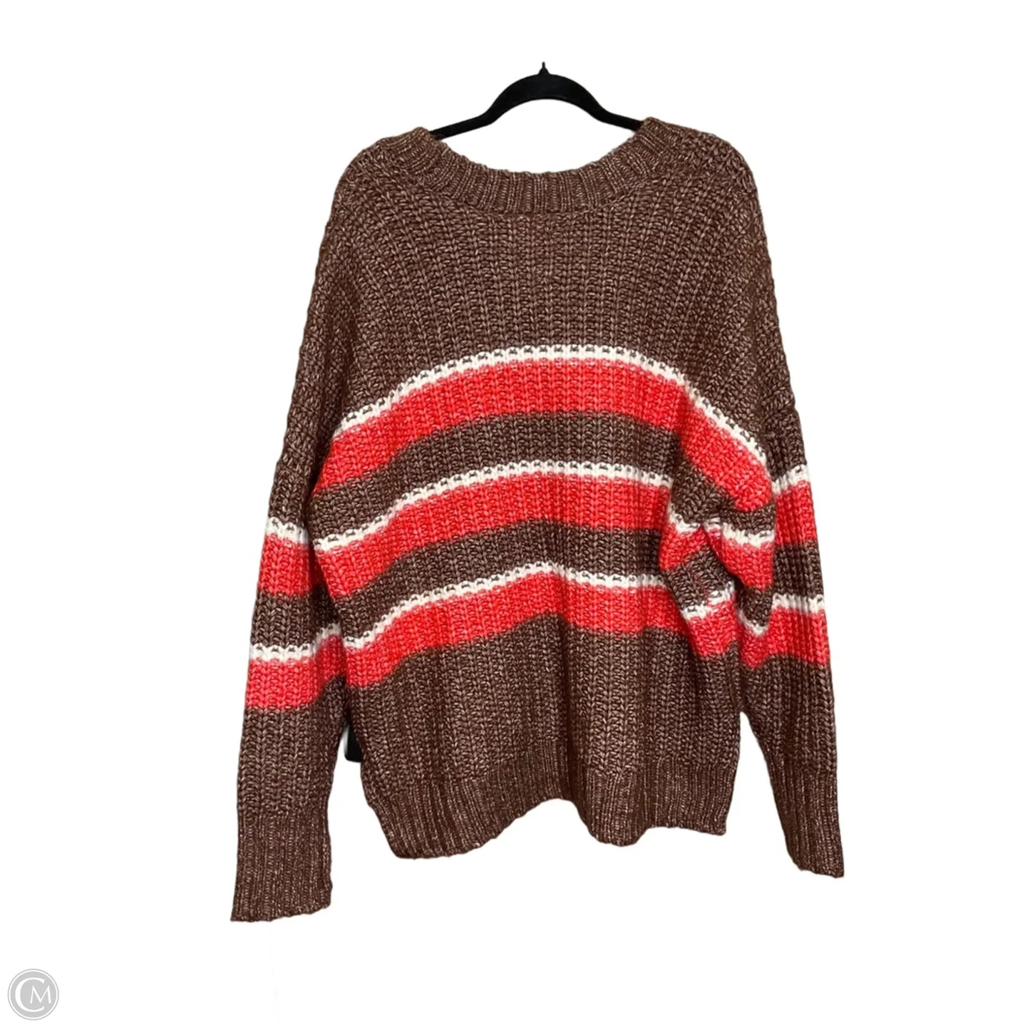 Sweater By Offline By Aerie In Brown & Red, Size: Xl