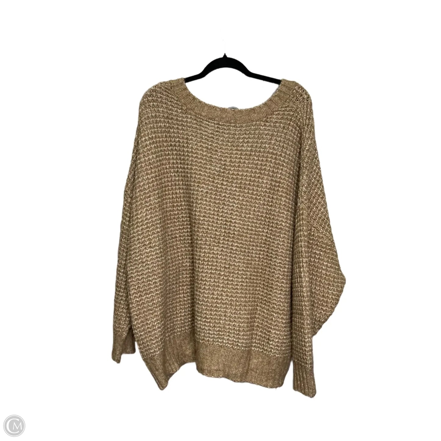 Sweater By American Eagle In Tan, Size: Xxl