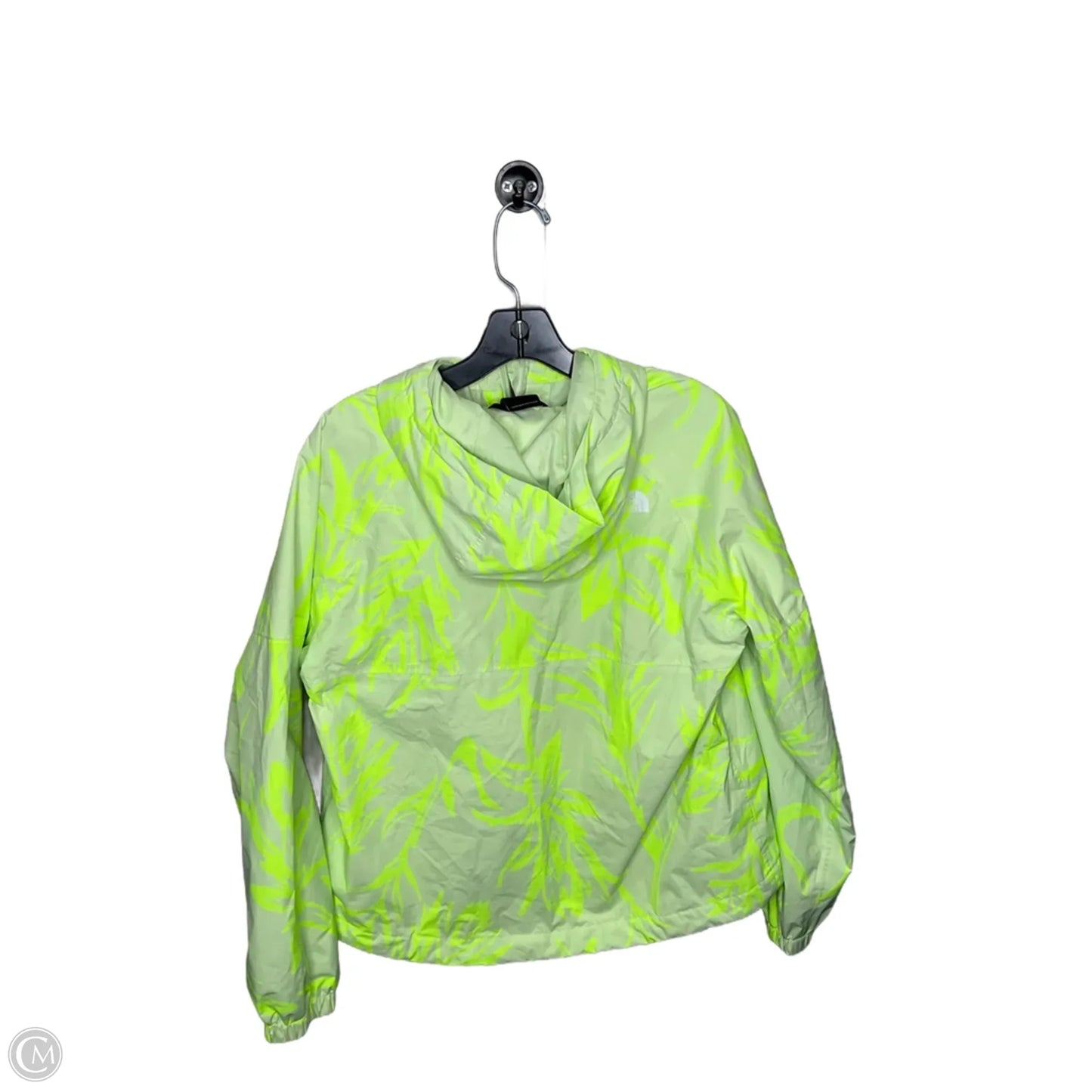 Athletic Jacket By The North Face In Yellow, Size: M