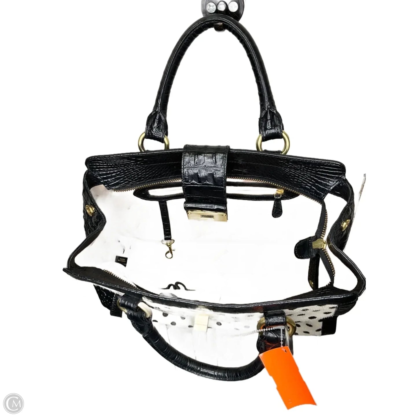Handbag Designer By Brahmin, Size: Medium
