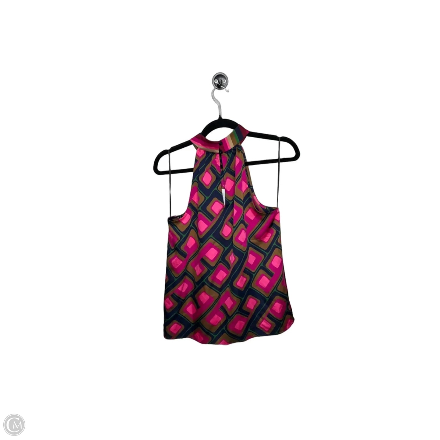 Top Sleeveless By Trina Turk In Blue & Purple, Size: M