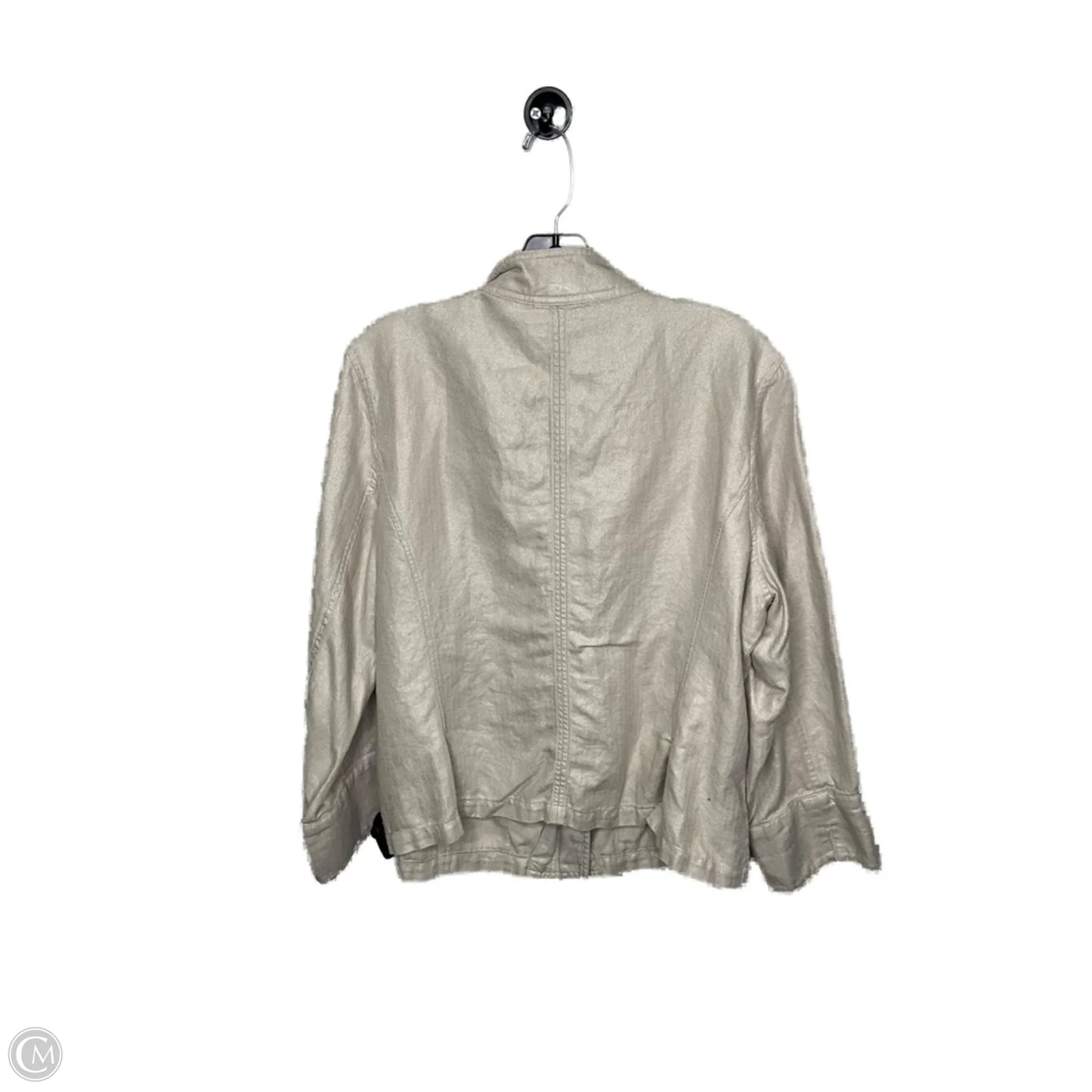 Blazer By Liz And Co In Cream, Size: Xl