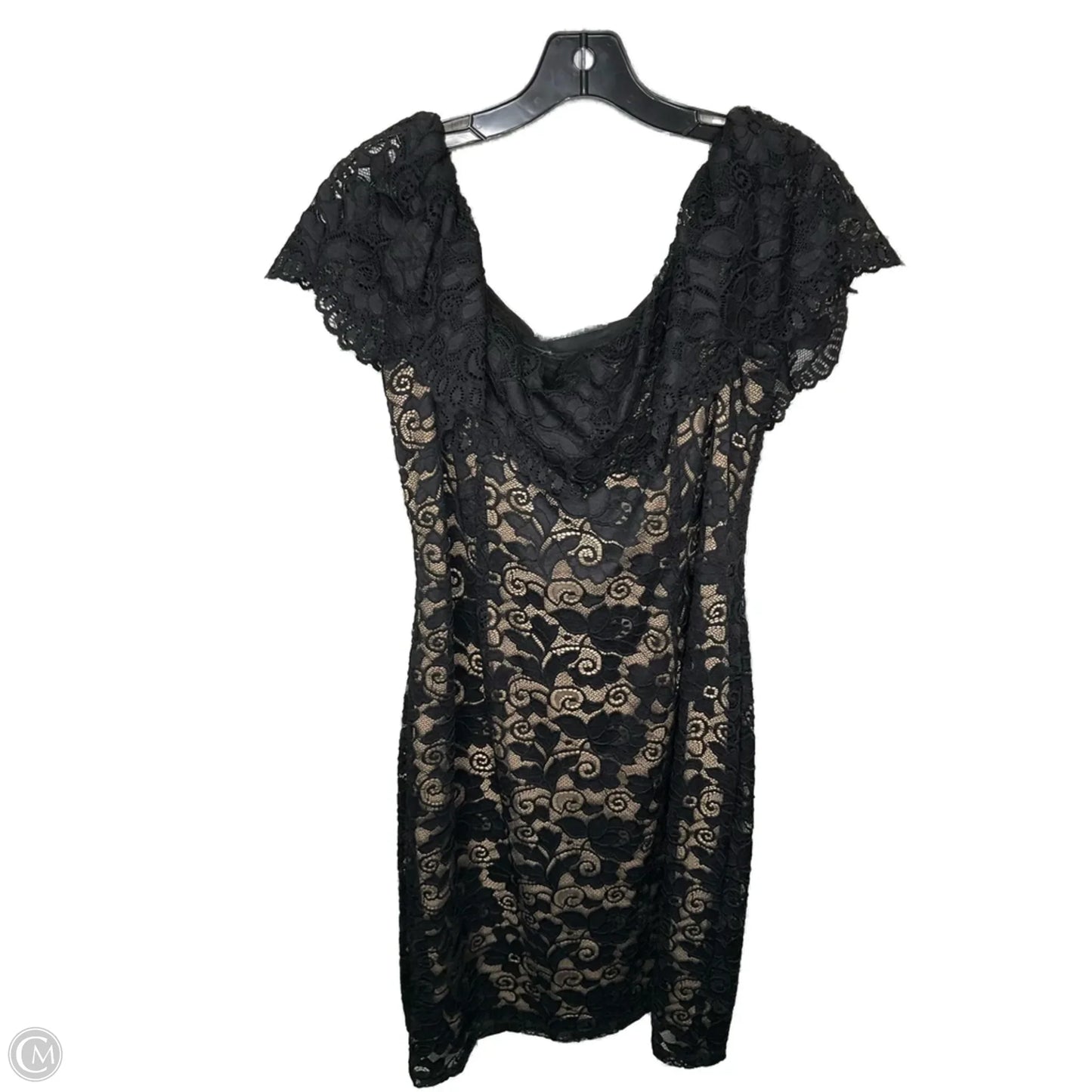 Dress Casual Midi By Scarlett In Black, Size: 1x