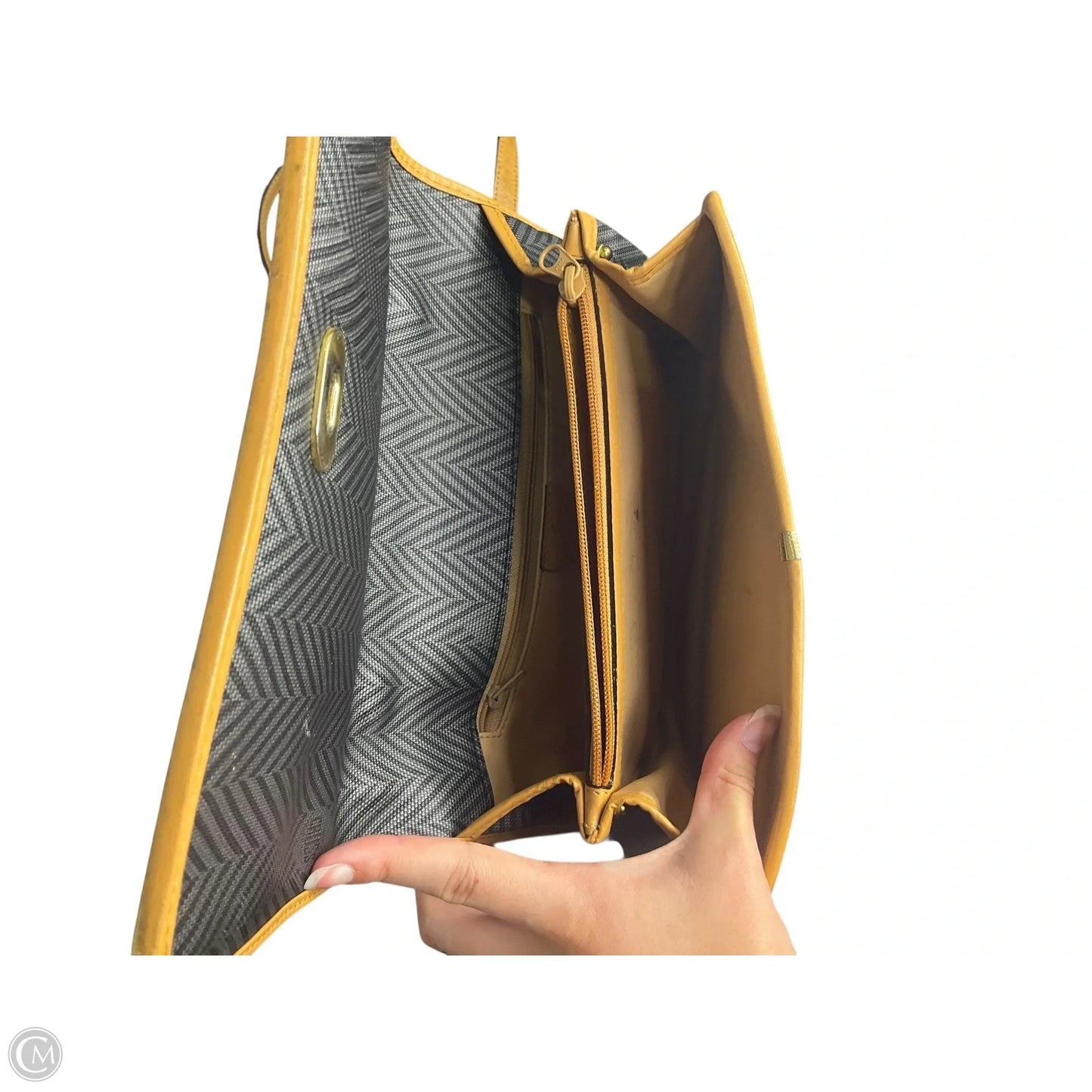 Handbag Designer By Mark Cross, Size: Medium