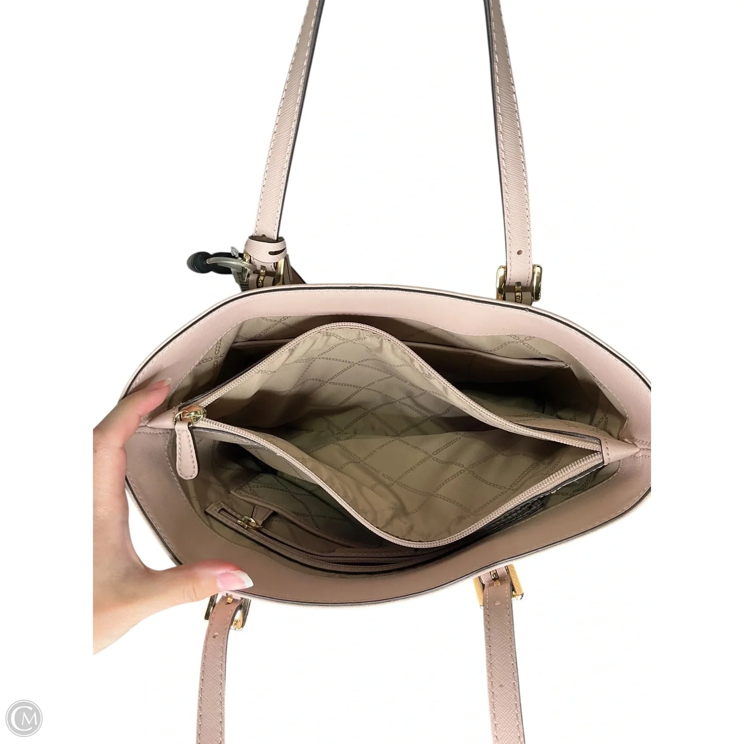 Handbag Designer By Michael Kors, Size: Medium