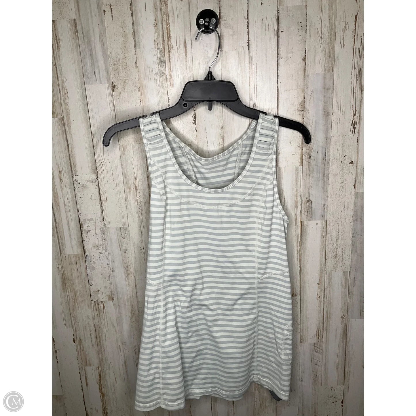Athletic Tank Top By Lululemon In Grey, Size: 8