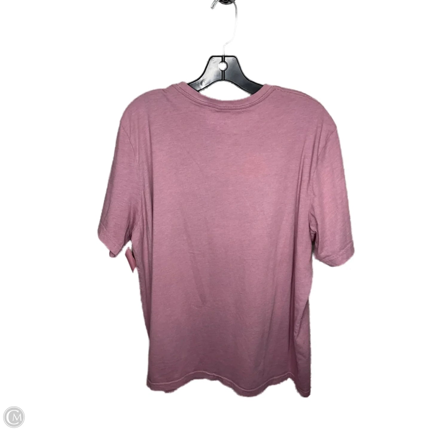 Top Short Sleeve By Clothes Mentor In Pink, Size: 2x