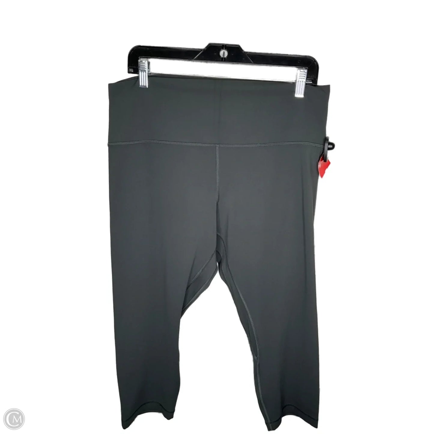 Athletic Leggings Capris By Lululemon In Grey, Size: 16