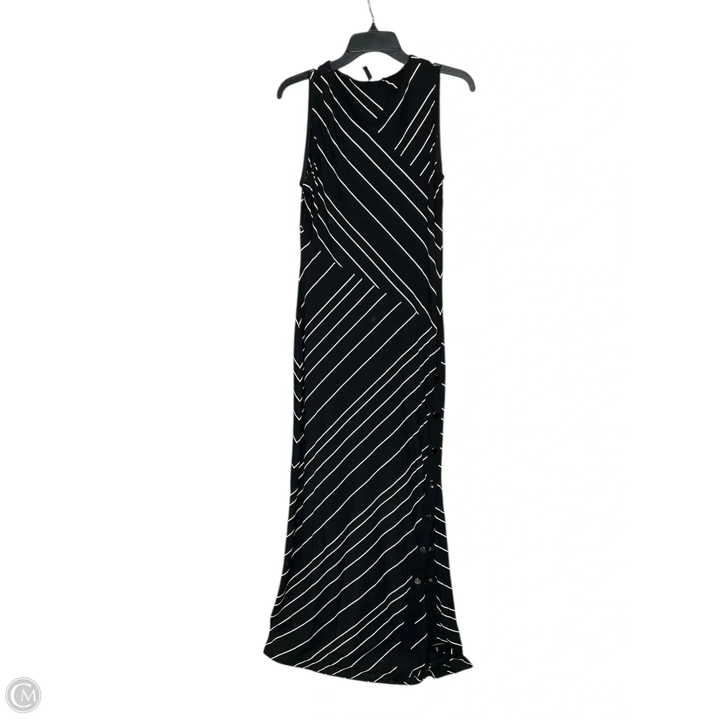 Dress Casual Maxi By White House Black Market In Black, Size: M