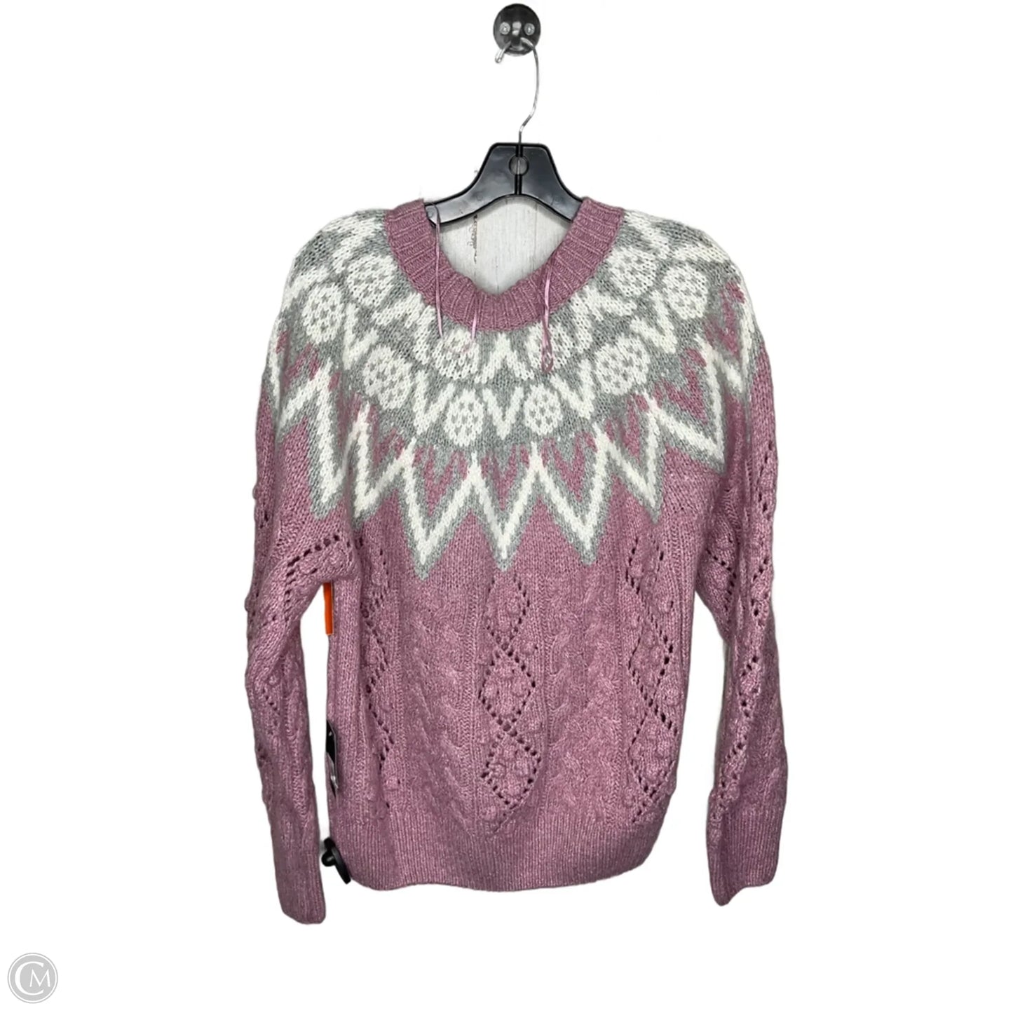 Sweater By Lucky Brand In Purple, Size: M