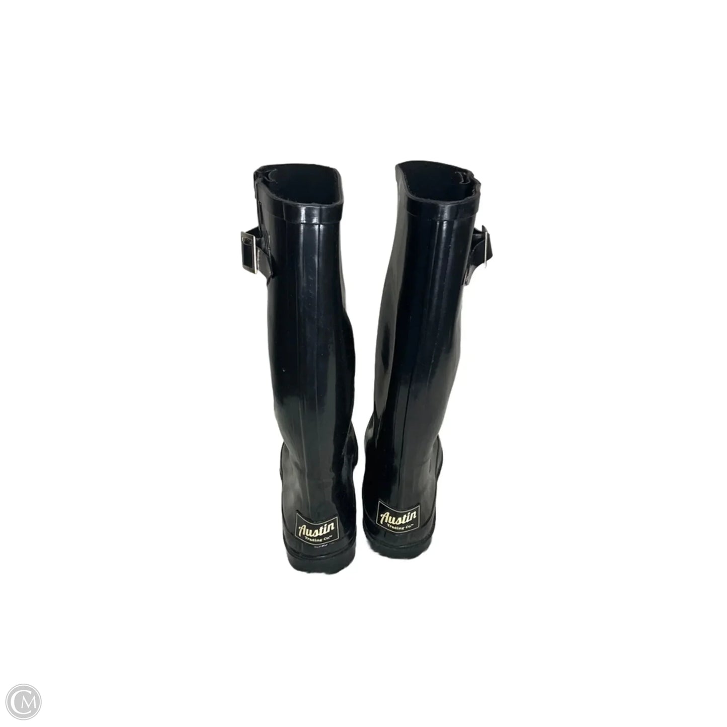 Boots Rain By Clothes Mentor In Black, Size: 7