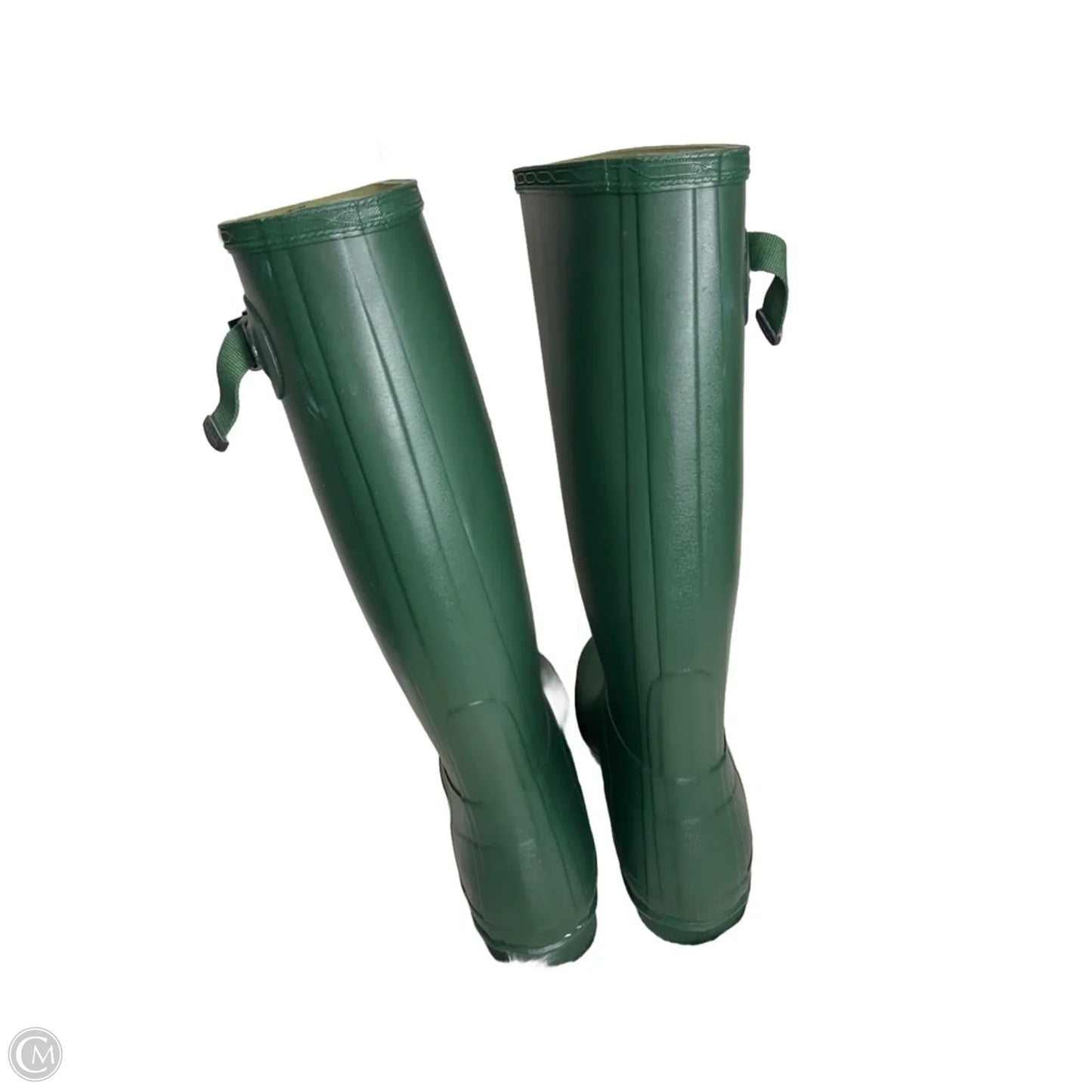 Boots Rain By Hunter In Green, Size: 11