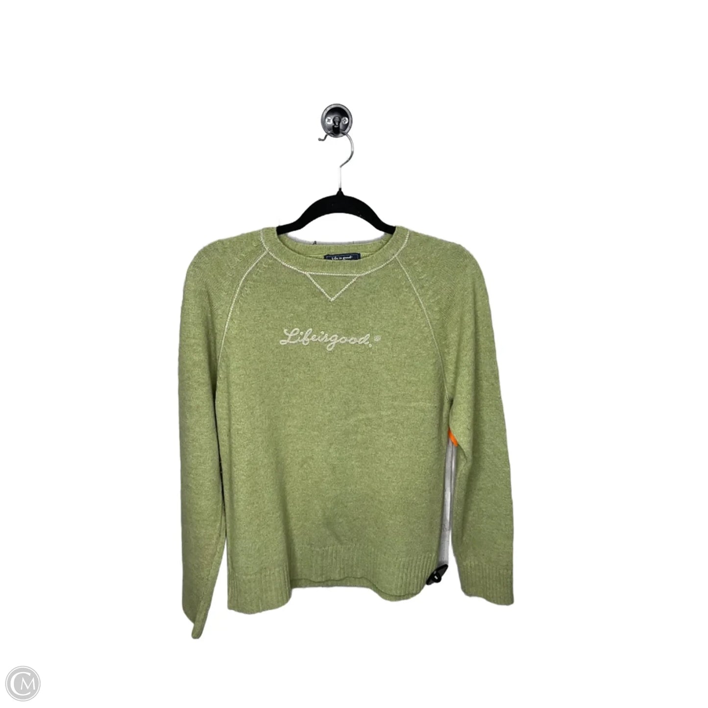 Sweater By Life Is Good In Green, Size: M