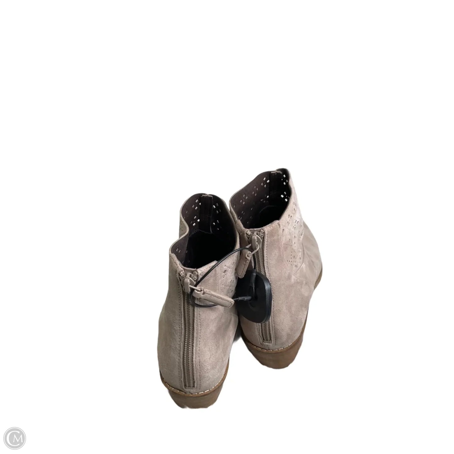 Boots Ankle Heels By Cole-haan In Tan, Size: 9.5