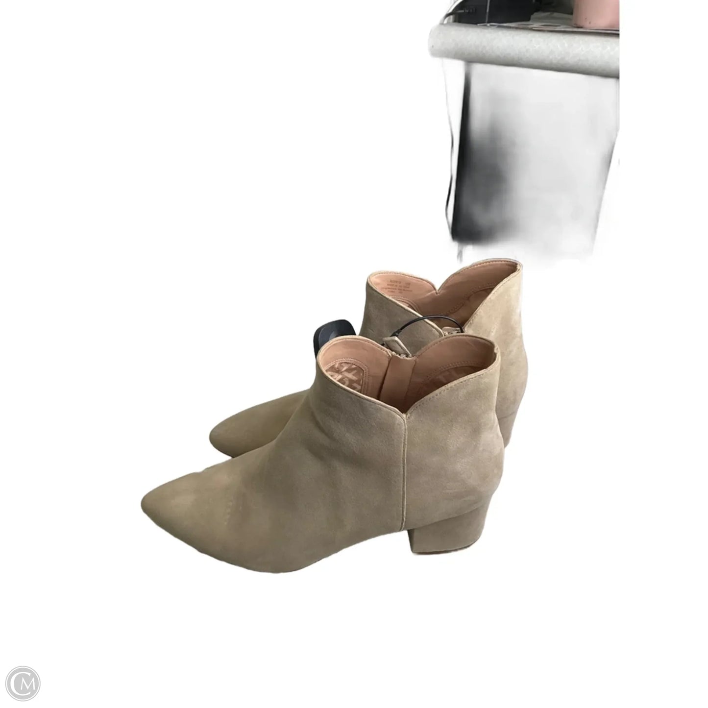 Boots Ankle Heels By Cole-haan In Tan, Size: 10