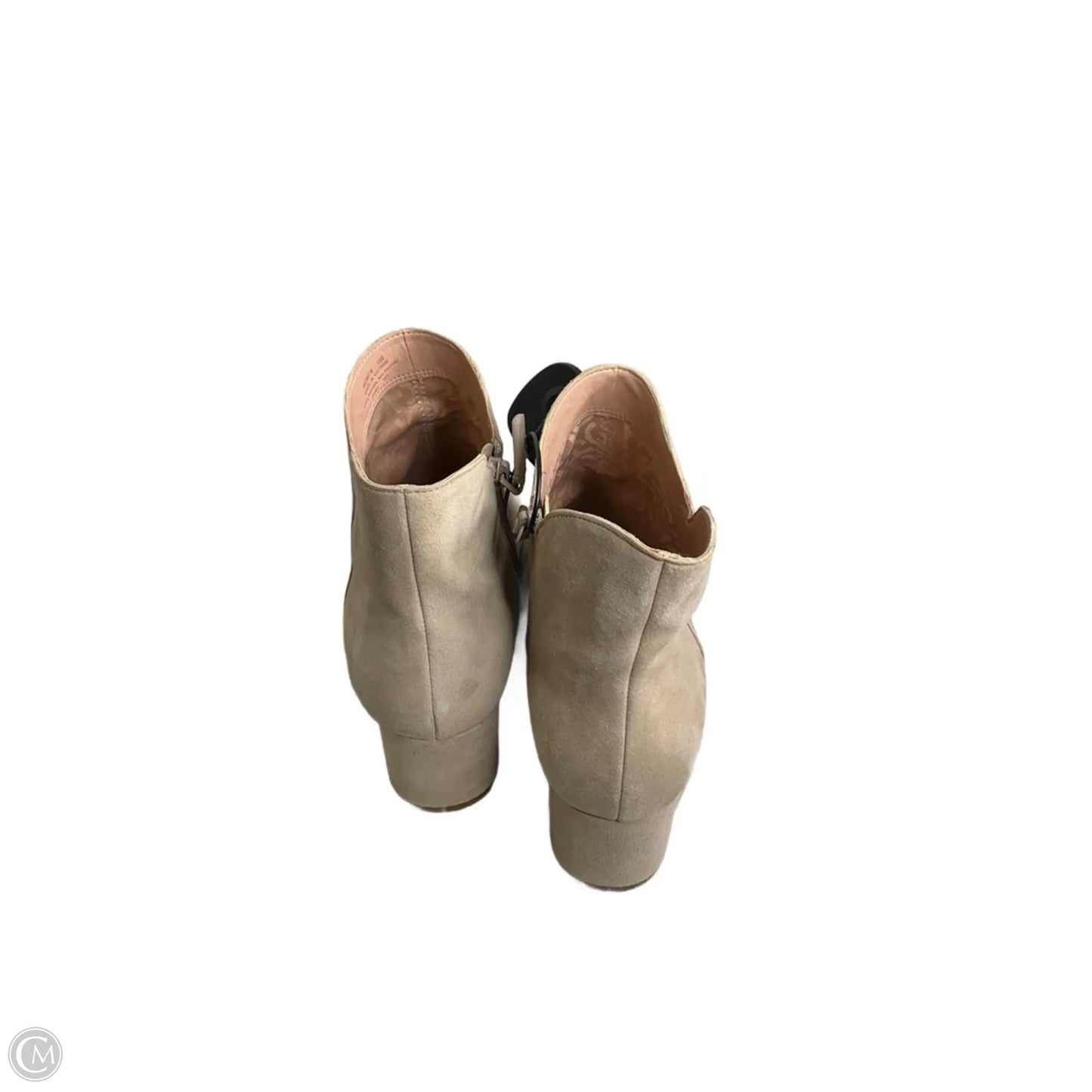 Boots Ankle Heels By Cole-haan In Tan, Size: 10