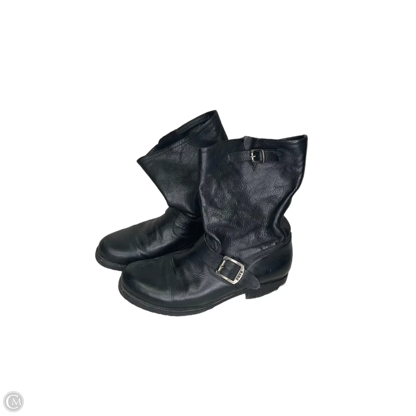 Boots Designer By Frye In Black, Size: 8