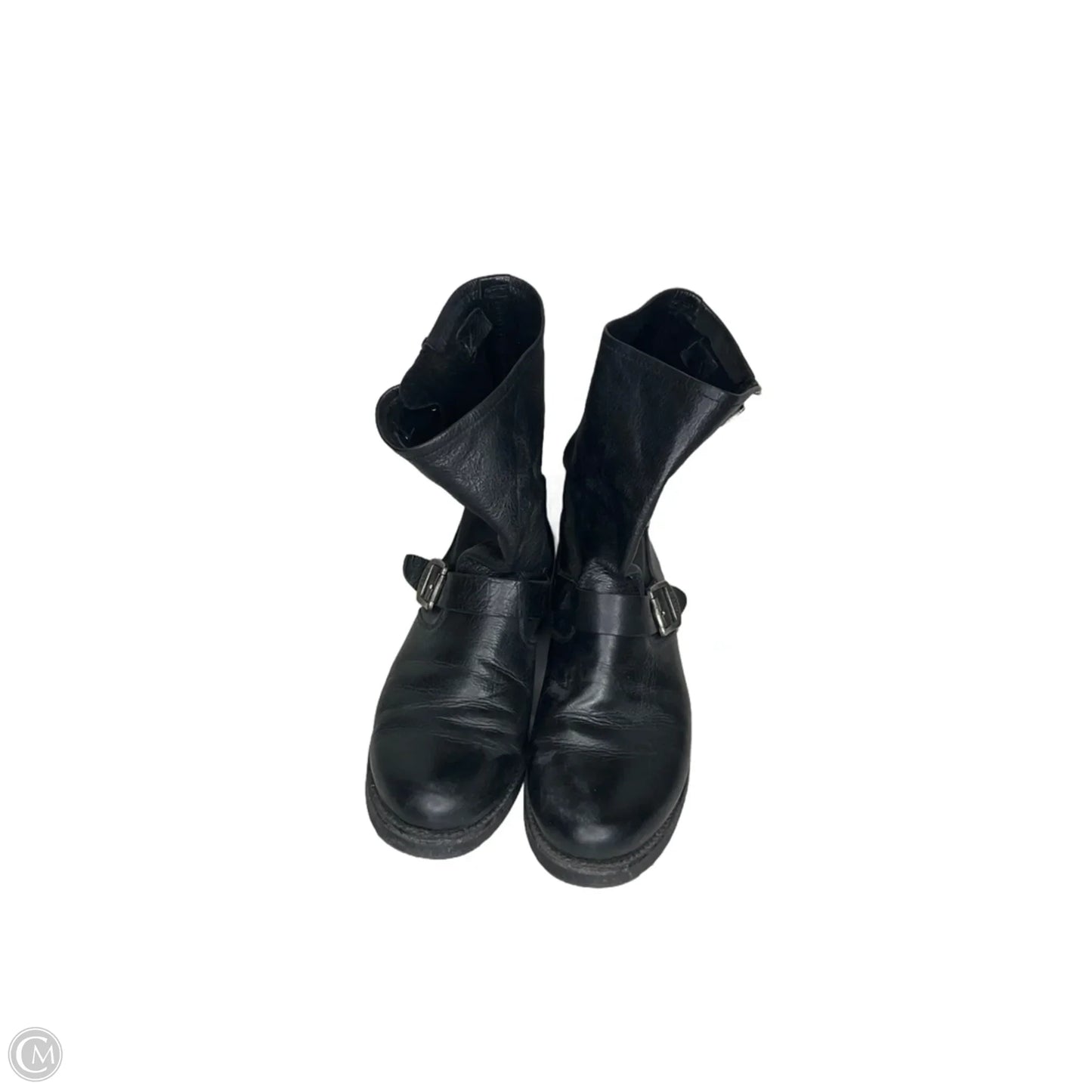 Boots Designer By Frye In Black, Size: 8