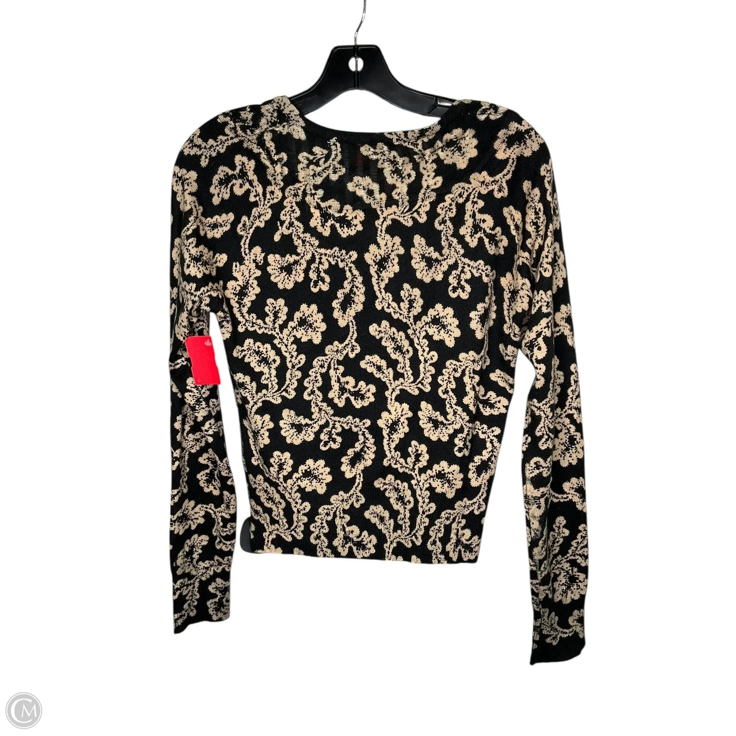 Cardigan By Cmc In Black & Brown, Size: M