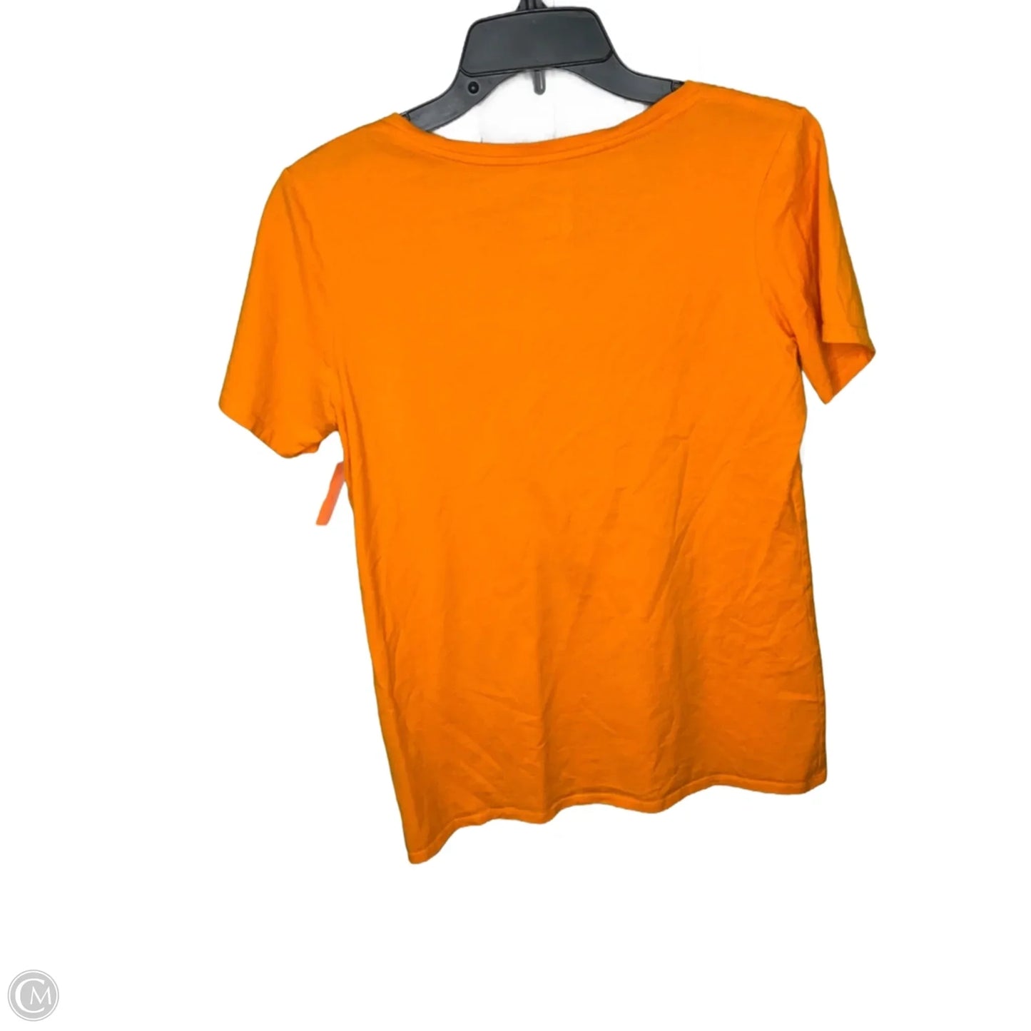 Top Short Sleeve By Nike In Orange, Size: M