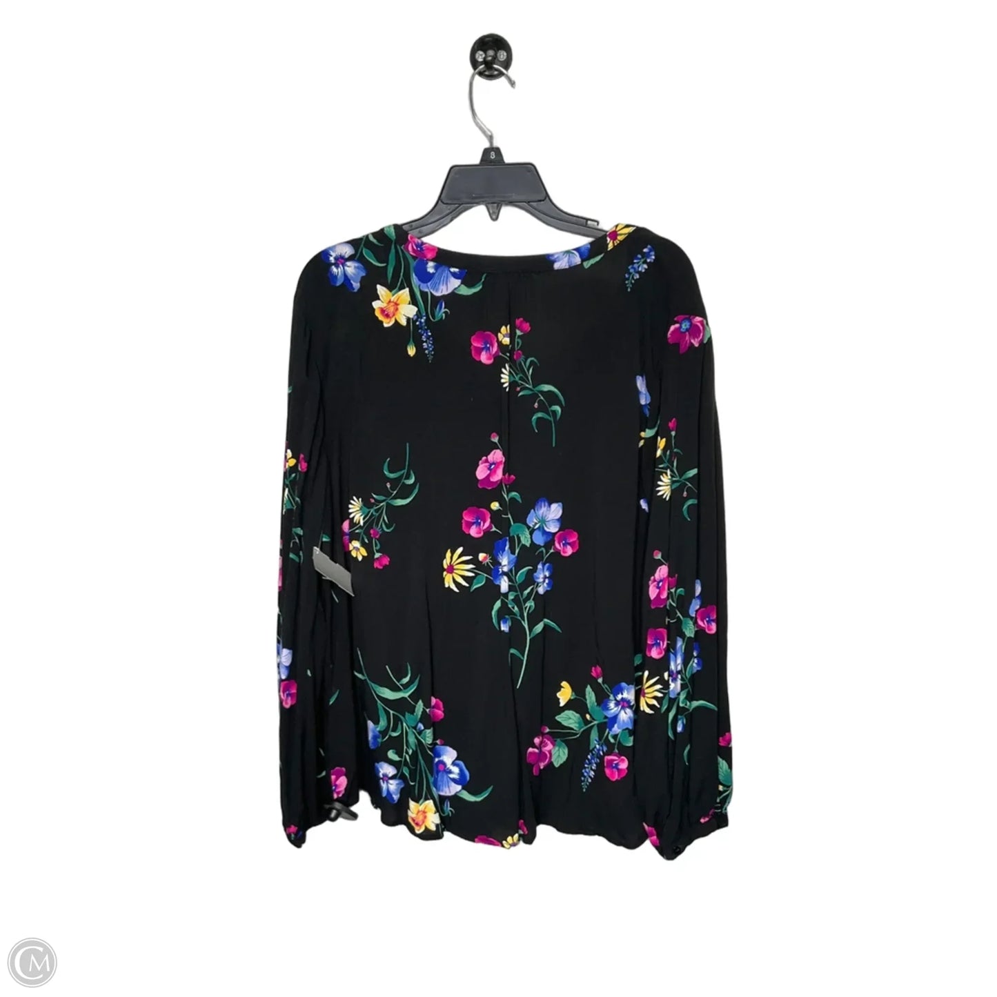 Tunic 3/4 Sleeve By Old Navy In Floral Print, Size: Xl
