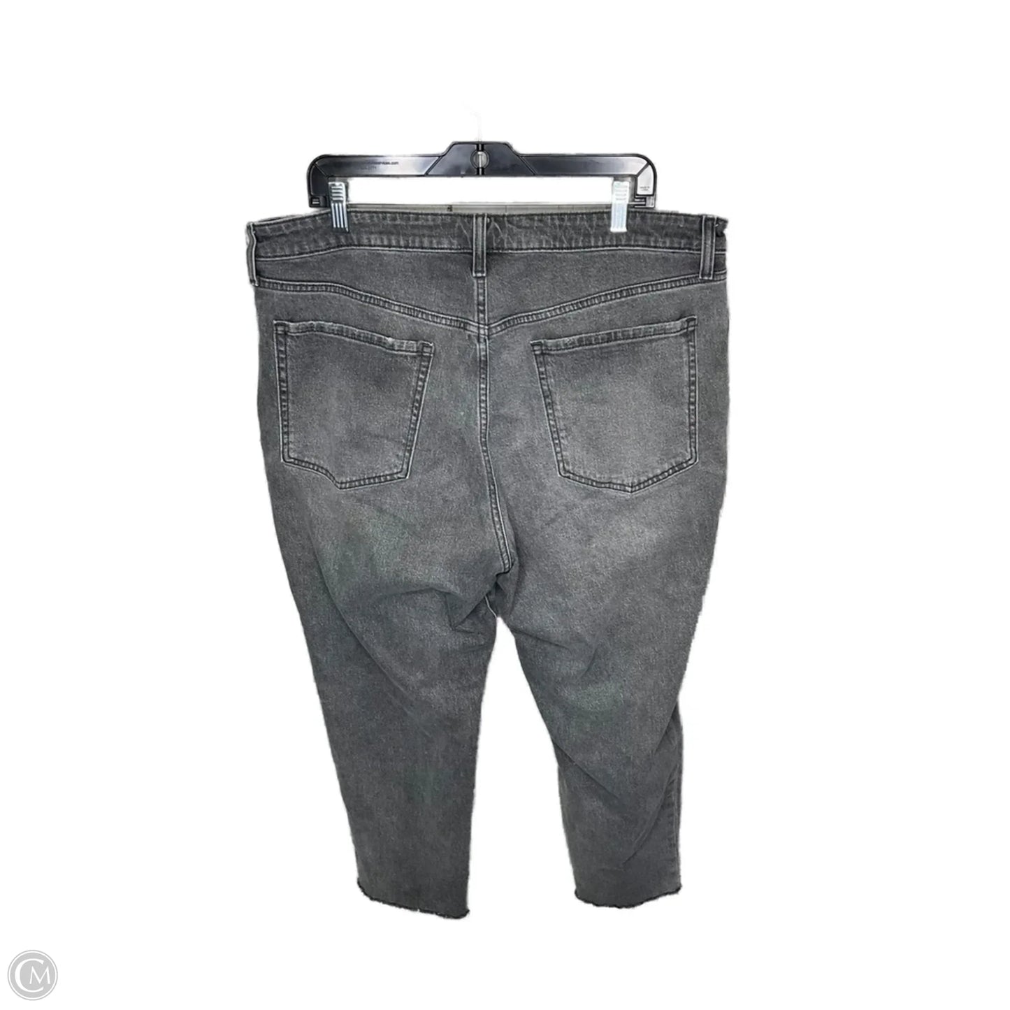 Jeans Cropped By Old Navy In Grey, Size: 18