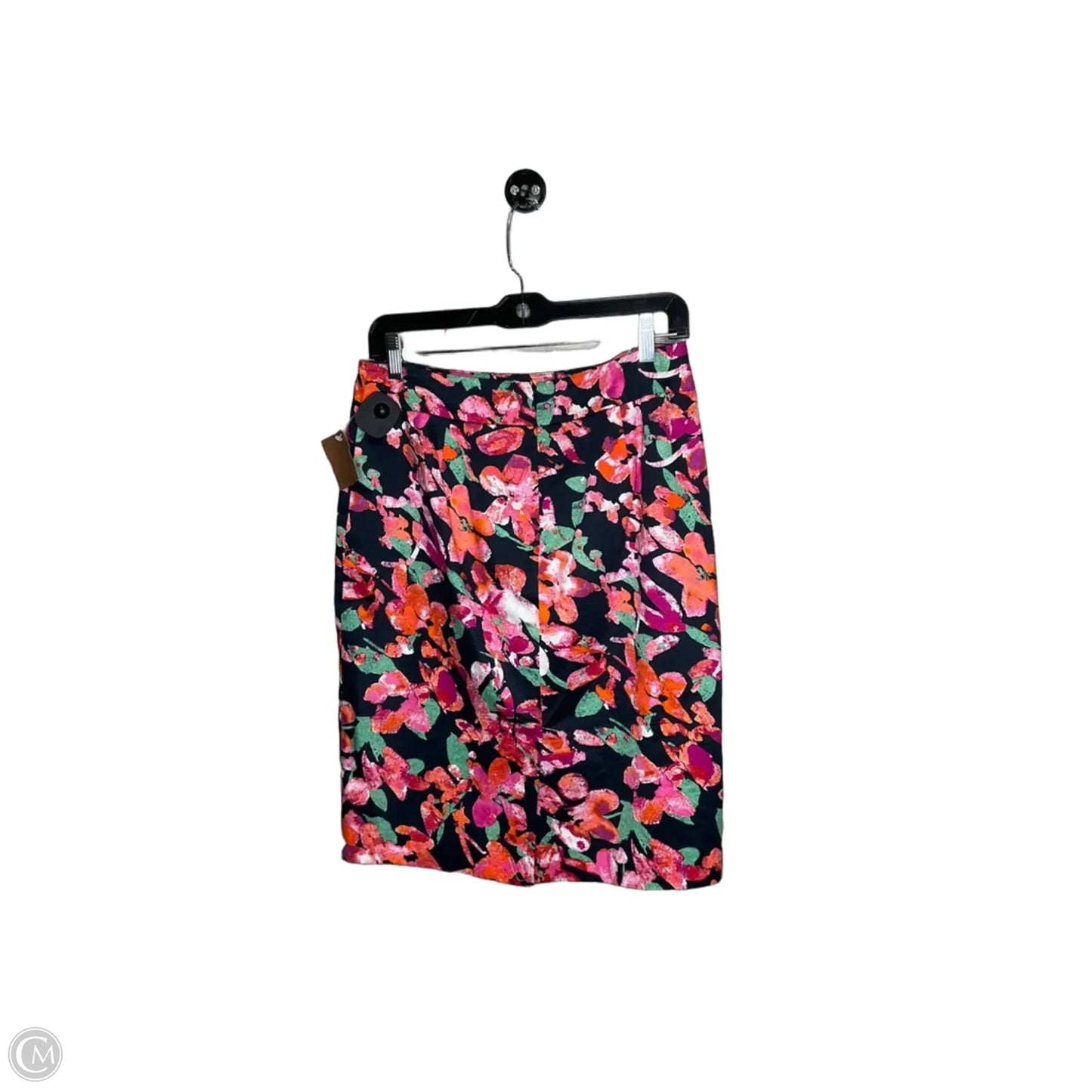 Skirt Midi By Ann Taylor In Floral Print, Size: 4