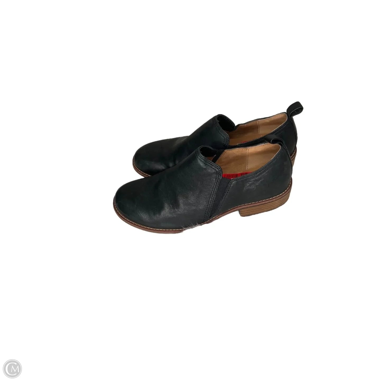 Boots Ankle Flats By Sofft In Black, Size: 8