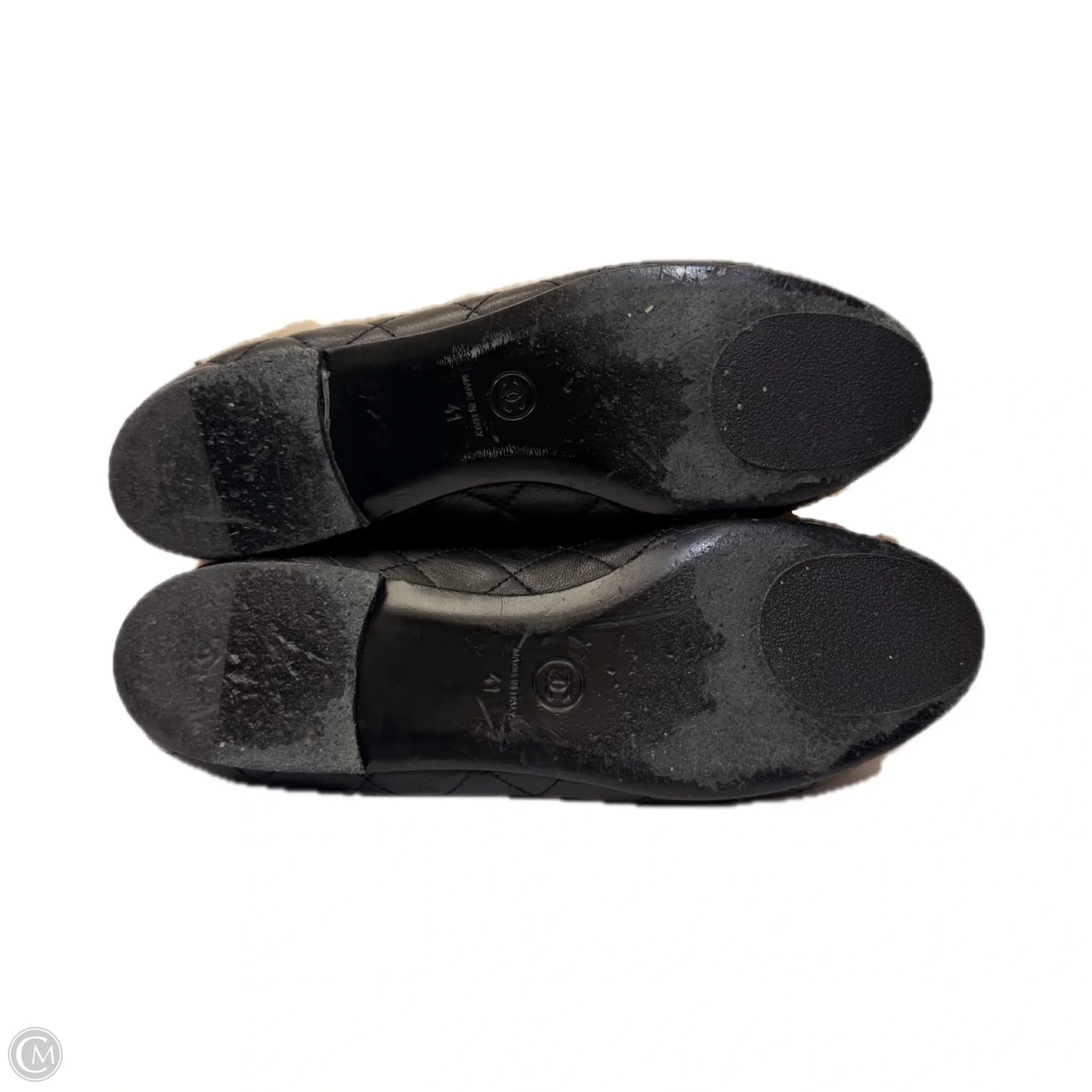 Shoes Luxury Designer By Chanel In Black, Size: 10.5