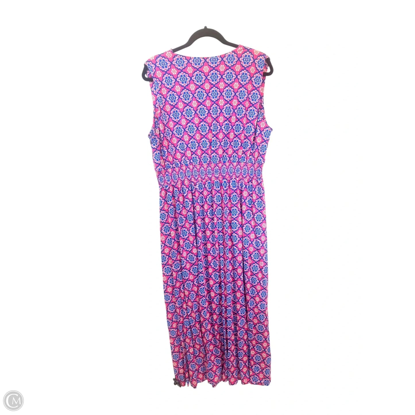 Dress Casual Maxi By Boden In Blue & Purple, Size: L