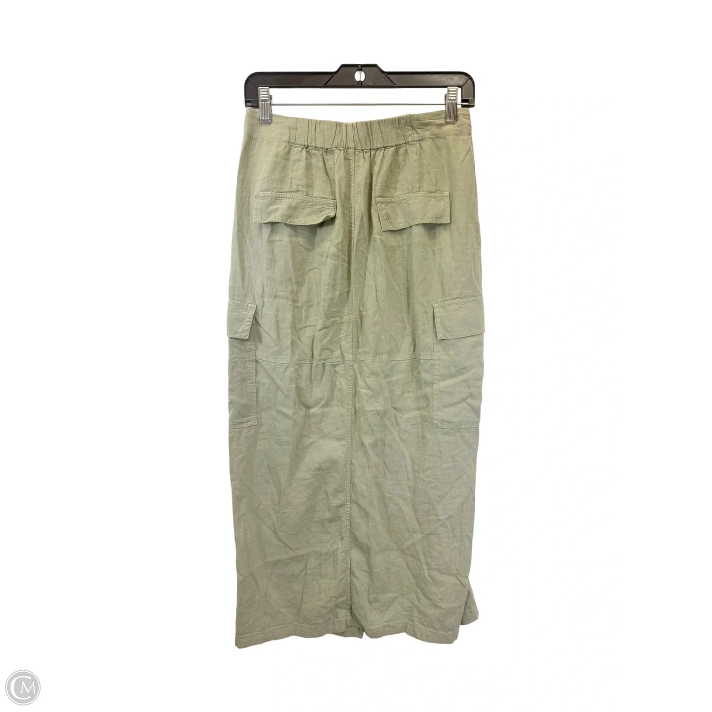 Skirt Maxi By Zara In Green, Size: Xs